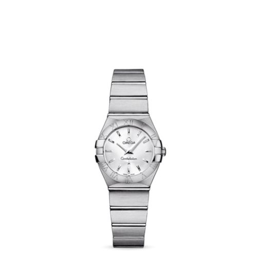 Omega Constellation Quartz 24 Brushed Stainless Steel / Silver